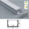 Profilo Alluminio Largo 30 Mm 2mt Strisce Strip LED Barra Rigida Copertura Opaco 2 Profilo Alluminio Largo 30 Mm 2mt Strisce Strip LED Barra Rigida Copertura Opaco -Negozio al dettaglio Paulmann 68901539 1