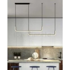 Lampadario Sospensione 42w Lineare Orizzontale Design Minimal Moderno Nero Luce Led Bianco Calda 7 Lampadario Sospensione 42w Lineare Orizzontale Design Minimal Moderno Nero Luce Led Bianco Calda -Negozio al dettaglio Paulmann 68902540 3