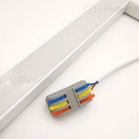 Lampada Da Specchio 12W A Led Per Bagno Applique Bianco Luce Tricolore ( Fredda Naturale Calda ) 6 Lampada Da Specchio 12W A Led Per Bagno Applique Bianco Luce Tricolore ( Fredda Naturale Calda ) - immagine 4