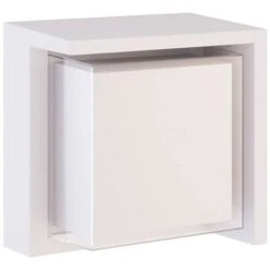 Plafoniera Da Esterno Beneito Faure BLIS SQUARE SWITCH 15W Bianco 4960