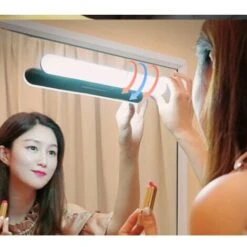 Lampada Da Parete Per Bagno Faro A Specchio Senza Fili Punzonatura Gratuita Lampada Da Tavolo Per Trucco A LED Lampada Da Scrivania Ricaricabile Faro Per Specchio Da Bagno, Regolazione Continua, Luce -Negozio al dettaglio Paulmann 69716750 3