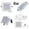 Pannello Led Vetro Da Incasso Quadrato Tondo 6 9 12 18w Illuminazione Driver Incluso Quadrato 6W Luce Naturale 4000K 2 Pannello Led Vetro Da Incasso Quadrato Tondo 6 9 12 18w Illuminazione Driver Incluso Quadrato 6W Luce Naturale 4000K -Negozio al dettaglio Paulmann 70139414 1