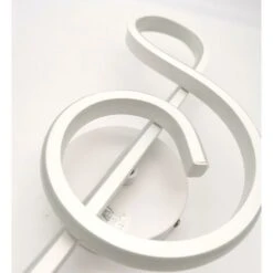 Applique Led 14w Chiave Di Violino Lampada Da Parete Nota Musicale Bianco Stile Moderno Luce Fredda Naturale Calda Naturale 4000k -Negozio al dettaglio Paulmann 70145859 5