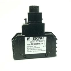 Dimmer Con Deviatore Tecnel Per Elettroventilatori Nero- Te4595n.3m