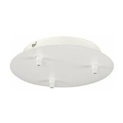 SLV Bianco SOFFITTO FITU 3 Rosone Rotondo Incl. Serracavo