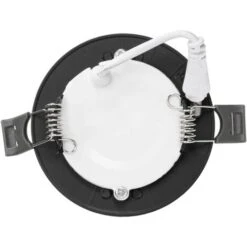ECD Germany 1 X Pannello LED Rotondo 3W 85mm SMD 2835 Lumen AC 220-240V Bianco Caldo 3000K 129 Lumen Plafoniera Alogena 25W Soffito Ultra Sotile Piastra LED Faretti LED Da Incasso Pannello Faro -Negozio al dettaglio Paulmann 70923362 3