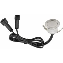 ZOLGINAH Faretto Da Incasso A Terra - Luce Orientabile (blu) Impermeabile IP67 0,6 W Ø31 Mm - Illuminazione Per Terrazza, Patio, Vialetto, Parete, Giardino, Decorazione, Interni Ed Esterni, 1 Pz