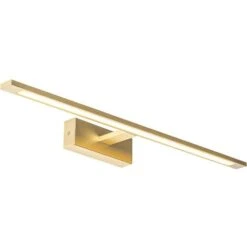QAZQA Appliques Jerre - Design - Acciaio,Plastico - Oro/Ottone - Oblungo (non Sostituibile) LED Max. 1 X 22 Watt