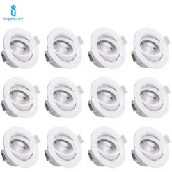 FARETTO LED ORIENTABILE DA INCASSO 5W 6500K BIANCO FREDDO 12 PEZZI 8 FARETTO LED ORIENTABILE DA INCASSO 5W 6500K BIANCO FREDDO 12 PEZZI -Negozio al dettaglio Paulmann 73042892 2