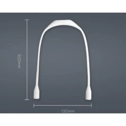 MINKUROW Lampada Da Lettura Per Collo Ricaricabile, 3 Colori Protezione Per Gli Occhi Lampada Da Lettura Notturna A Led Intorno Al Collo Mani Libere, Lampada Da Collo 1000 Mah Per Lettura, Campeggio, -Negozio al dettaglio Paulmann 73466615 3