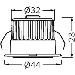Mini LED Bianco Rotondo Bianco 3W 6500K IP54 -Negozio al dettaglio Paulmann 77316286 4