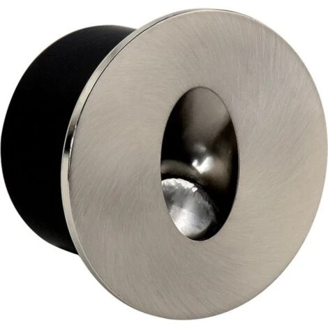 Chrome 3W 4000K Matt Round Wall Spott. 3 Chrome 3W 4000K Matt Round Wall Spott.