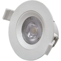 Vivida - Faretto Ad Incasso Tondo Bianco 7W LED 4000K