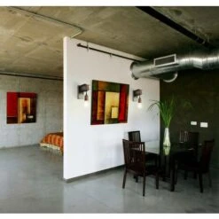 EGLO Parete Del LED TOWNSHEND Luce 4 Nero, Marrone L: H 8 Centimetri: 19cm D: 18,5 Centimetri -Negozio al dettaglio Paulmann 77434867 3