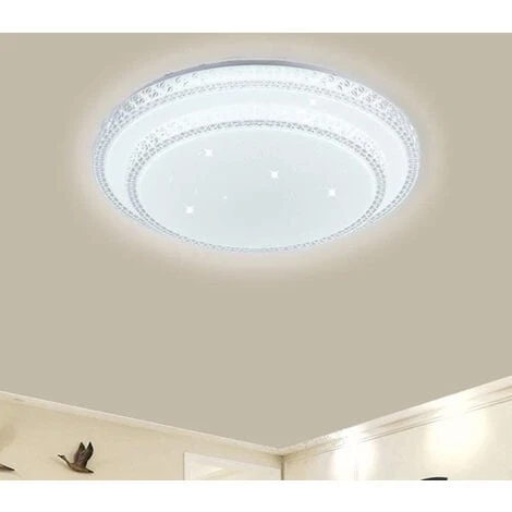Plafoniera LED Da Soffitto Rotonda 36W Luce Dimmerabile Effetto Cielo Stellato 4 Plafoniera LED Da Soffitto Rotonda 36W Luce Dimmerabile Effetto Cielo Stellato - immagine 2