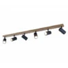 Plafoniera Faretto In Legno Lampade In Legno 6 Fiamme, Faretti Mobili Stile Country, Metallo Marrone Grafite, 6 Prese GU10, LxPxH 115x6x12cm 1 Plafoniera Faretto In Legno Lampade In Legno 6 Fiamme, Faretti Mobili Stile Country, Metallo Marrone Grafite, 6 Prese GU10, LxPxH 115x6x12cm -Negozio al dettaglio Paulmann 78510169 1