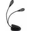 MINKUROW Lampada Da Scrivania Portatile A Doppia Testa Con 2 Bracci Flessibili A Collo Di Cigno 4 Led Clip-On, Cura Degli Occhi, Morsetto Flessibile Fornito Con Cavo Usb, Ideale Per Scrivanie, Griglia -Negozio al dettaglio Paulmann 79471842 1