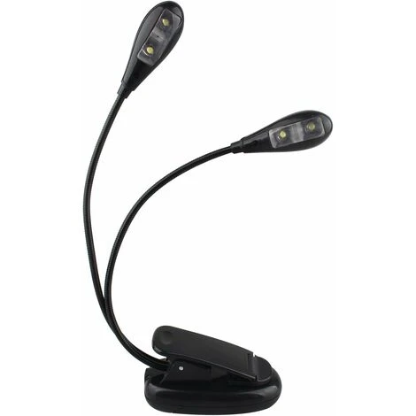 MINKUROW Lampada Da Scrivania Portatile A Doppia Testa Con 2 Bracci Flessibili A Collo Di Cigno 4 Led Clip-On, Cura Degli Occhi, Morsetto Flessibile Fornito Con Cavo Usb, Ideale Per Scrivanie, Griglia 3 MINKUROW Lampada Da Scrivania Portatile A Doppia Testa Con 2 Bracci Flessibili A Collo Di Cigno 4 Led Clip-On, Cura Degli Occhi, Morsetto Flessibile Fornito Con Cavo Usb, Ideale Per Scrivanie, Griglia