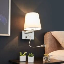 Lindby Applique Leonella Con Lampada A LED Da Lettura -Negozio al dettaglio Paulmann 8021067 3