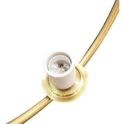 Lampadario A Sospensione Ovale Metallo Con Sfera In Vetro Attacco E27 Oro Design Moderno Minimal -Negozio al dettaglio Paulmann 81186513 4