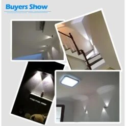 None Moderno Applique Da Parete LED Lampada Da Parete Alluminio LED Lampada Da Muro Interno Per Camera Da Letto Scale Corridoio Soggiorno KTV 2W Bianco -Negozio al dettaglio Paulmann 81276436 3