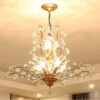 Ganeed Vintage K9 Chiaro Lampadari Di Cristallo, Illuminazione A Soffitto, Illuminazione A Sospensione A Filo Montato Apparecchio Con 8 Luce Per Soggiorno Ristorante Portico Corridoio (Oro) -Negozio al dettaglio Paulmann 81504983 1