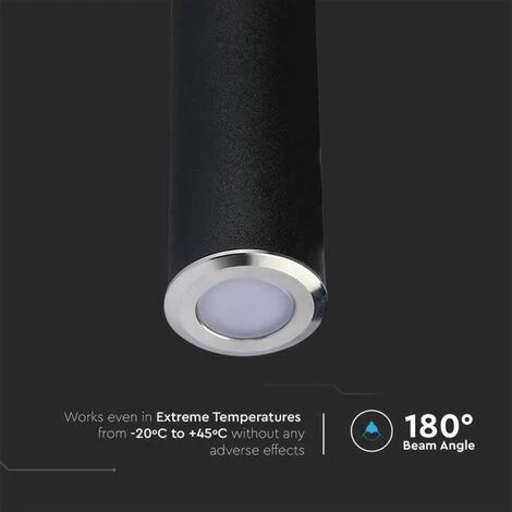 V-TAC VT-1141 Faretto Incasso Led Segnapasso Interrato 0,5W Bianco Caldo 3000K Rotondo In Alluminio Silver IP67 - Sku 211463 7 V-TAC VT-1141 Faretto Incasso Led Segnapasso Interrato 0,5W Bianco Caldo 3000K Rotondo In Alluminio Silver IP67 - Sku 211463 - immagine 5