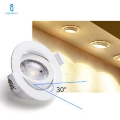 FARETTO LED ORIENTABILE DA INCASSO 5W 4000K BIANCO NATURALE 12 PEZZI -Negozio al dettaglio Paulmann 81820821 4