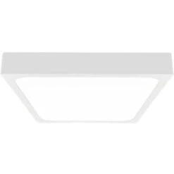 V-TAC Plafoniera LED Quadrata 18W Colore Bianco 3000K IP44