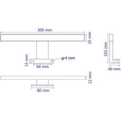 Lampada Per Specchi 5 W A Luce Bianca Fredda VidaXL -Negozio al dettaglio Paulmann 8381272 3