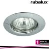 SPOT RELIGHT FIX GU5.3, 12V, CHROME -Negozio al dettaglio Paulmann 83822094 1