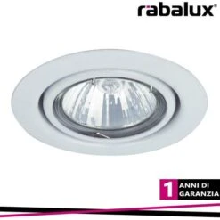 SPOT RELIGHT ROUND ADJ GU5.3 , 12V, WHITE