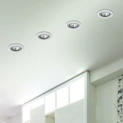 SPOT RELIGHT ROUND ADJ GU5.3 , 12V, WHITE -Negozio al dettaglio Paulmann 83822096 3