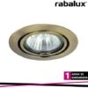 SPOT RELIGHT CIRCLE SWING GU5.3ANT BRONZ -Negozio al dettaglio Paulmann 83822100 1