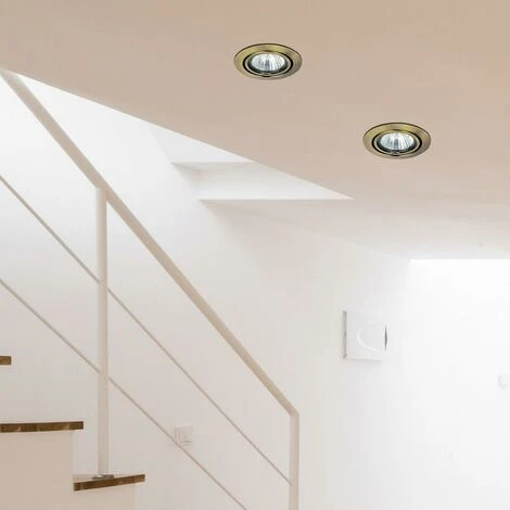 SPOT RELIGHT CIRCLE SWING GU5.3ANT BRONZ 5 SPOT RELIGHT CIRCLE SWING GU5.3ANT BRONZ - immagine 3