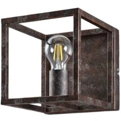 Lindby Applique Rustica Emin In Metallo Colore Ossidato -Negozio al dettaglio Paulmann 8412606 5