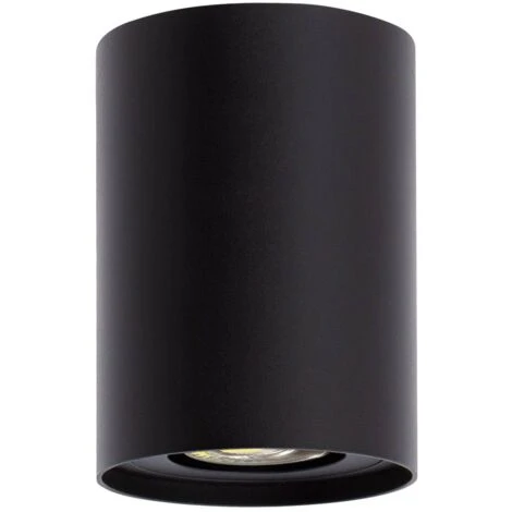 Applique Da Soffitto Alluminio Quarzo Nero Nero 5 Applique Da Soffitto Alluminio Quarzo Nero Nero - immagine 3