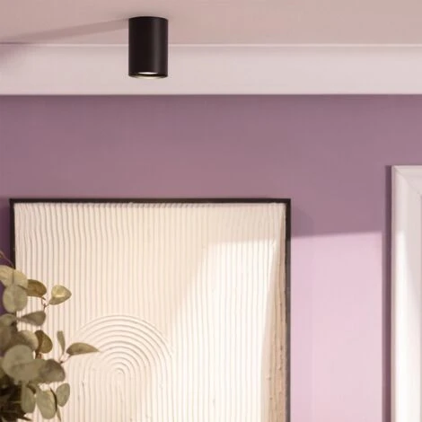 Applique Da Soffitto Alluminio Quarzo Nero Nero 7 Applique Da Soffitto Alluminio Quarzo Nero Nero - immagine 5