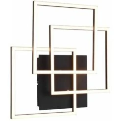 Plafoniera LED Mobile 3 Quadrati Nero -Negozio al dettaglio Paulmann 84710723 3