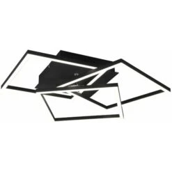 Plafoniera LED Mobile 3 Quadrati Nero -Negozio al dettaglio Paulmann 84710723 5