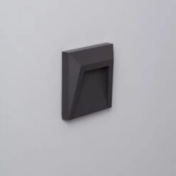 Segnapasso LED Da Superficie Clover IP65 1.5W Grigio Bianco Freddo 6000K 33 Mm