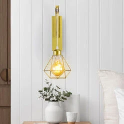 Applique Da Parete Retrò Lampada Da Parete Vintage Applique Parete Moderna Applique Per Interni Minimalista Oro Per Ufficio Bar Camera Da Letto, E27 -Negozio al dettaglio Paulmann 85752852 3