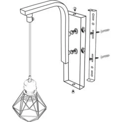 Applique Da Parete Retrò Lampada Da Parete Vintage Applique Parete Moderna Applique Per Interni Minimalista Oro Per Ufficio Bar Camera Da Letto, E27 -Negozio al dettaglio Paulmann 85752852 4
