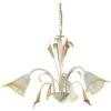 Lampadario 3 Luci Lucrezia In Metallo Avorio, E14 -Negozio al dettaglio Paulmann 86904529 1