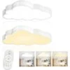 Plafoniere 48W Lampada Da Soffitto A LED, Plafoniera, Con Telecomando, Ultrasottile, Creativa A Forma Di Nuvola, Lampada Per Bambini HENGMEI -Negozio al dettaglio Paulmann 88136400 1