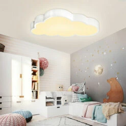 Plafoniere 48W Lampada Da Soffitto A LED, Plafoniera, Con Telecomando, Ultrasottile, Creativa A Forma Di Nuvola, Lampada Per Bambini HENGMEI 9 Plafoniere 48W Lampada Da Soffitto A LED, Plafoniera, Con Telecomando, Ultrasottile, Creativa A Forma Di Nuvola, Lampada Per Bambini HENGMEI -Negozio al dettaglio Paulmann 88136400 3