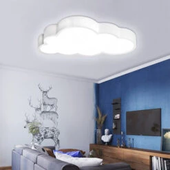 Plafoniere 48W Lampada Da Soffitto A LED, Plafoniera, Con Telecomando, Ultrasottile, Creativa A Forma Di Nuvola, Lampada Per Bambini HENGMEI 11 Plafoniere 48W Lampada Da Soffitto A LED, Plafoniera, Con Telecomando, Ultrasottile, Creativa A Forma Di Nuvola, Lampada Per Bambini HENGMEI -Negozio al dettaglio Paulmann 88136400 5
