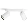 PHILIPS MYLIVING - SPOT BIANCO PONGEE 2xGU10 LED MAX 5,5W -Negozio al dettaglio Paulmann 88301813 1