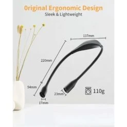 LITZEELampada Da Lettura Da Collo Ricaricabile, 3 Colori Protezione Degli Occhi Lampada Da Lettura Notturna A Led Intorno Al Collo Vivavoce, Lampada Da Collo Da 1000 Mah Per Leggere, Campeggio, Cucito 11 LITZEELampada Da Lettura Da Collo Ricaricabile, 3 Colori Protezione Degli Occhi Lampada Da Lettura Notturna A Led Intorno Al Collo Vivavoce, Lampada Da Collo Da 1000 Mah Per Leggere, Campeggio, Cucito -Negozio al dettaglio Paulmann 88936342 5