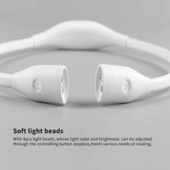 LITZEELampada Da Lettura Per Collo Ricaricabile, 3 Colori Protezione Per Gli Occhi Lampada Da Lettura Notturna A Led Intorno Al Collo Mani Libere, Lampada Da Collo 1000 Mah Per Lettura, Campeggio, Cuc -Negozio al dettaglio Paulmann 88936579 5